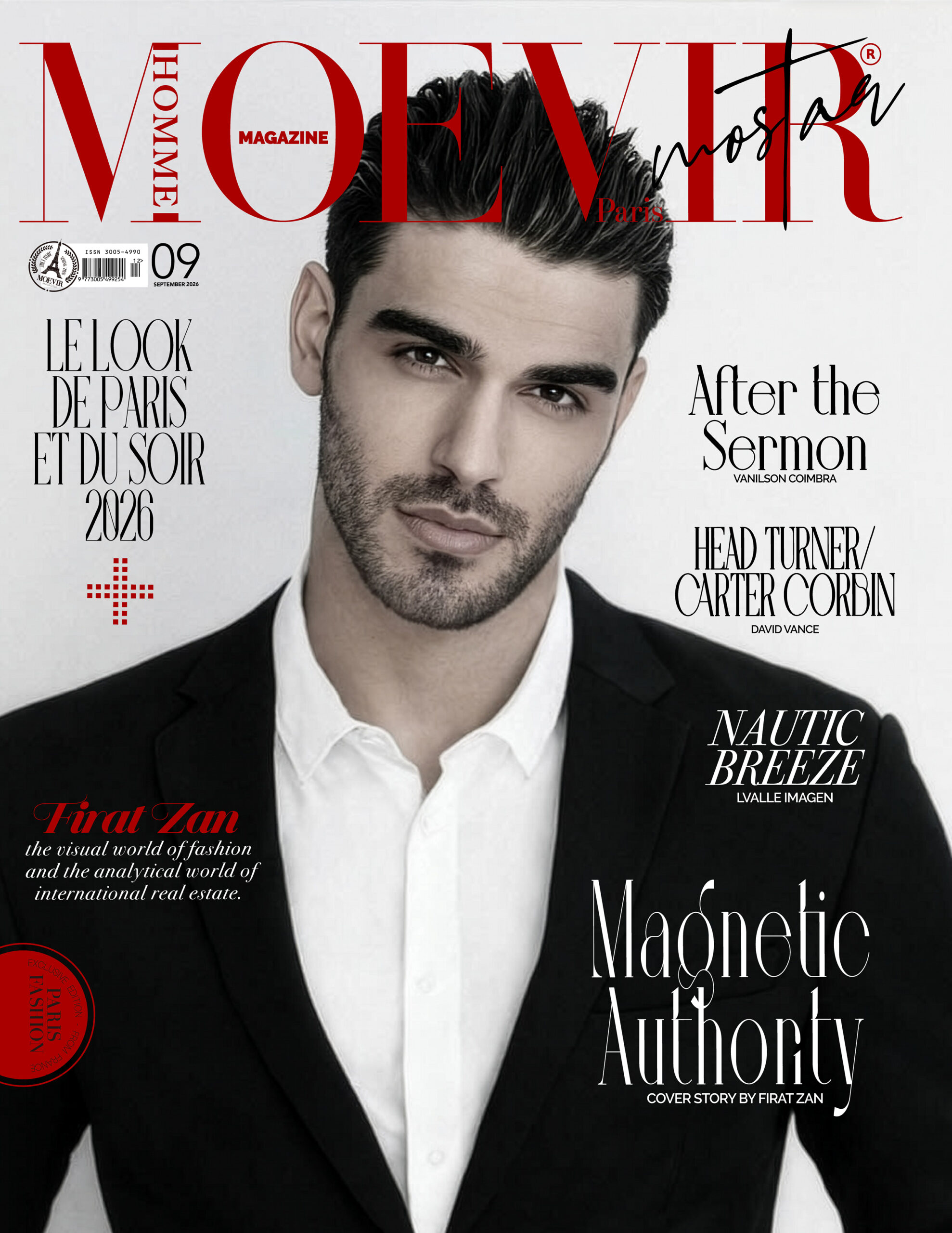 Fırat Zan MOEVIR Magazine September 2026 cover