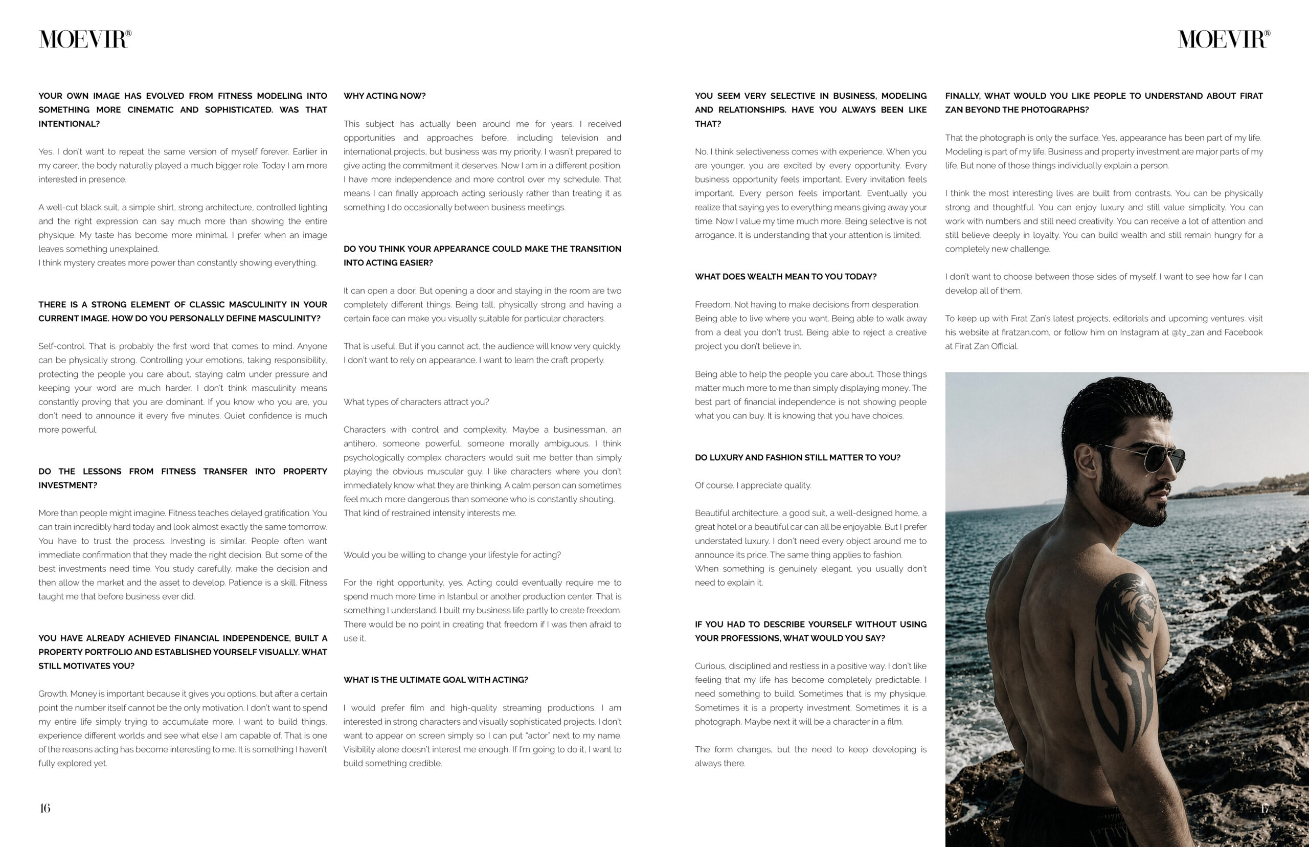 MOEVIR Magazine September 2026 Fırat Zan editorial archive page 06