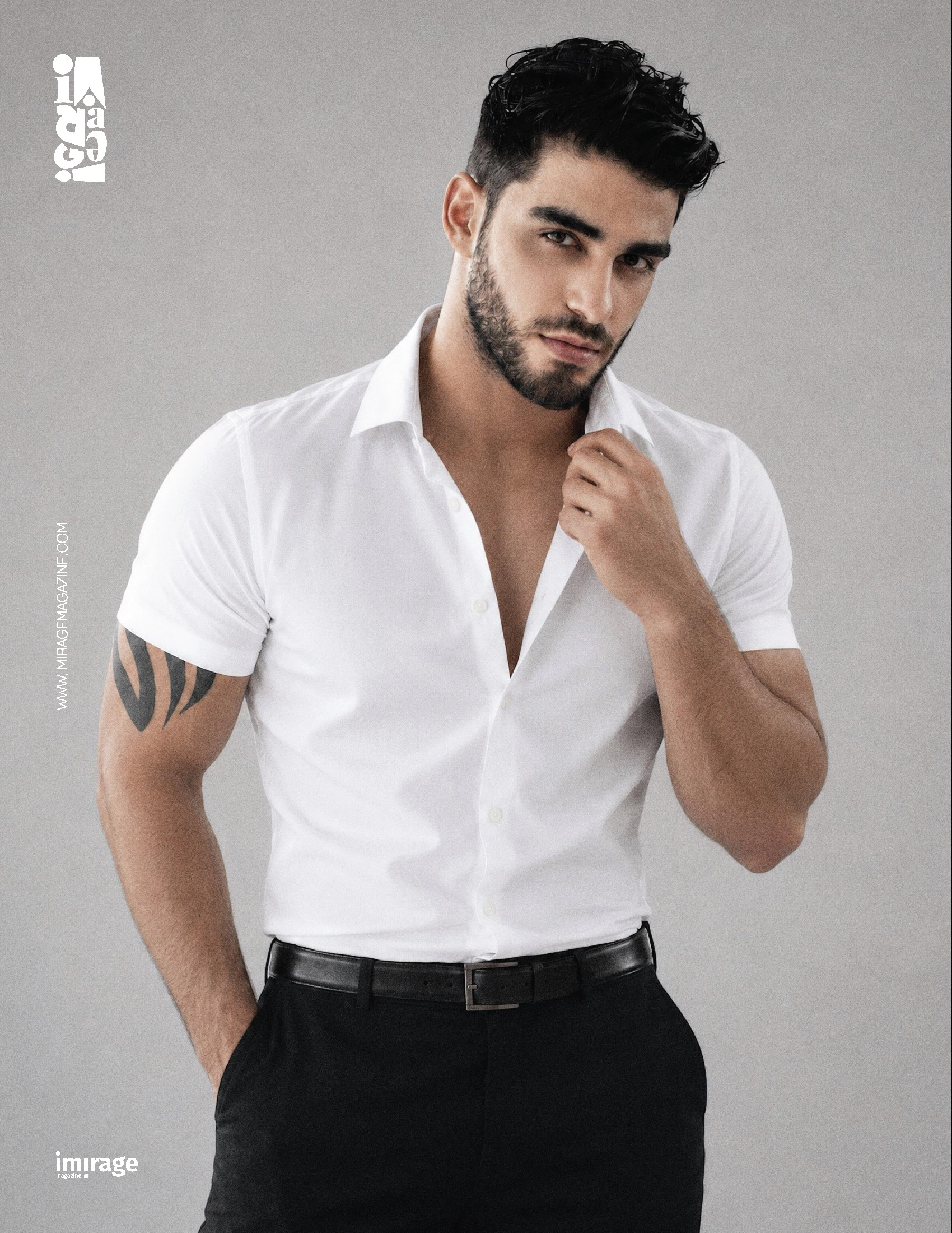 Firat Zan in IMIRAGE Modern Charisma editorial — page 3