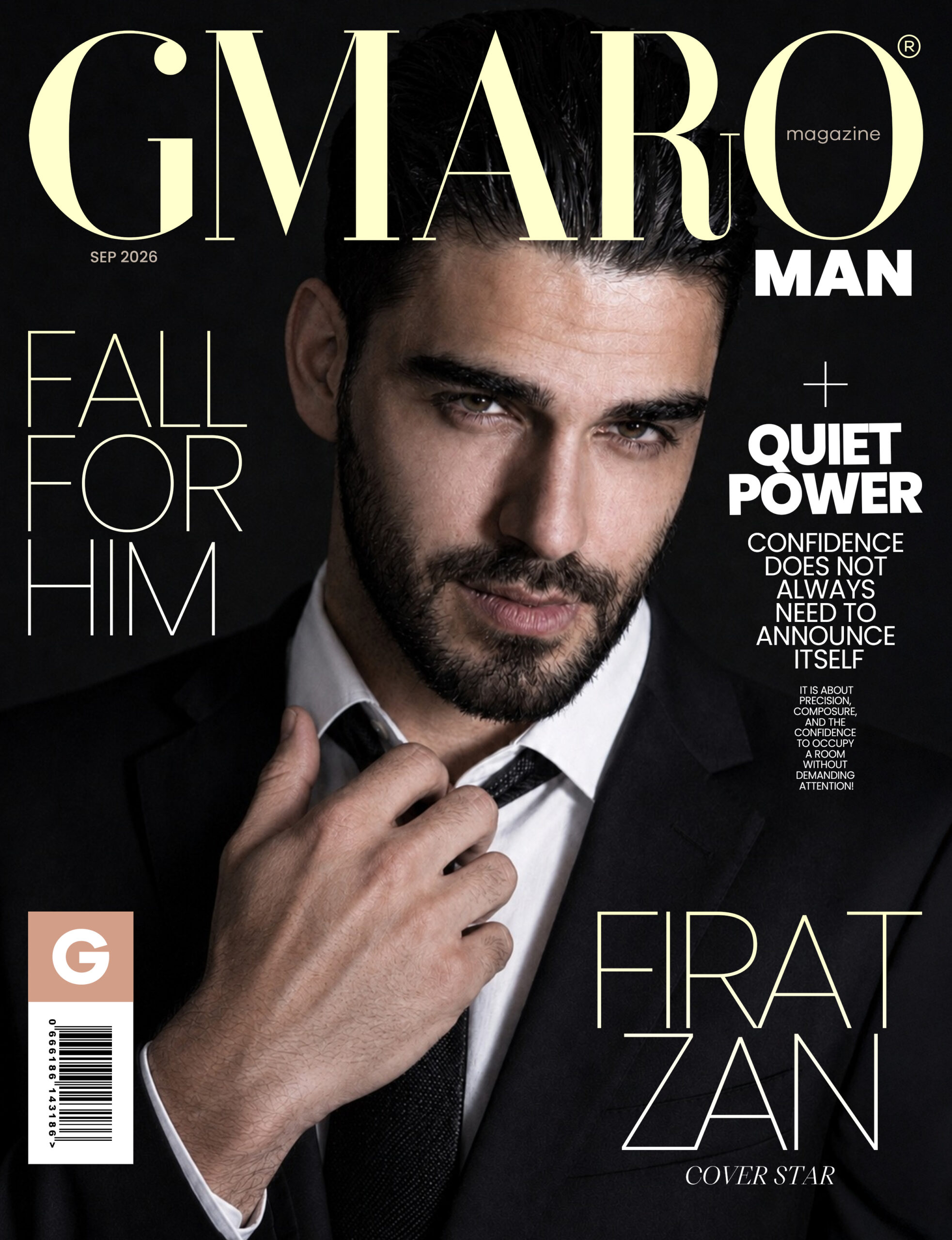Firat Zan GMARO Man cover September 2026