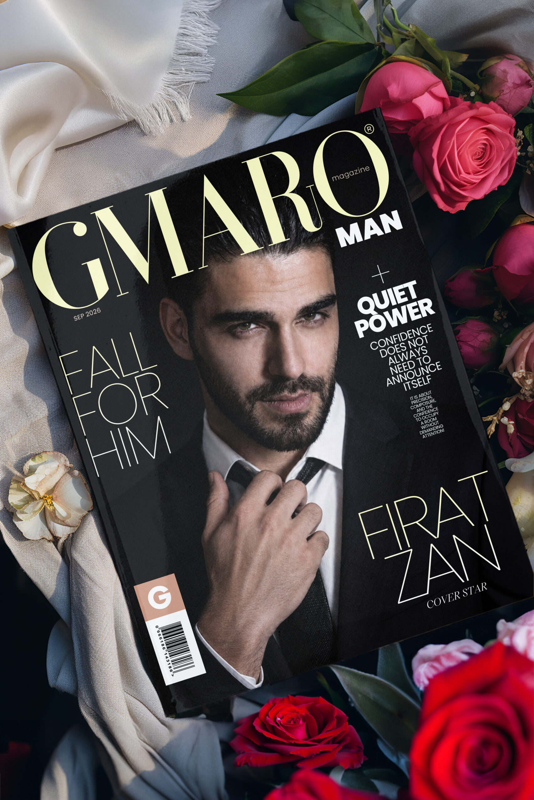Firat Zan GMARO Man September 2026 print cover visual