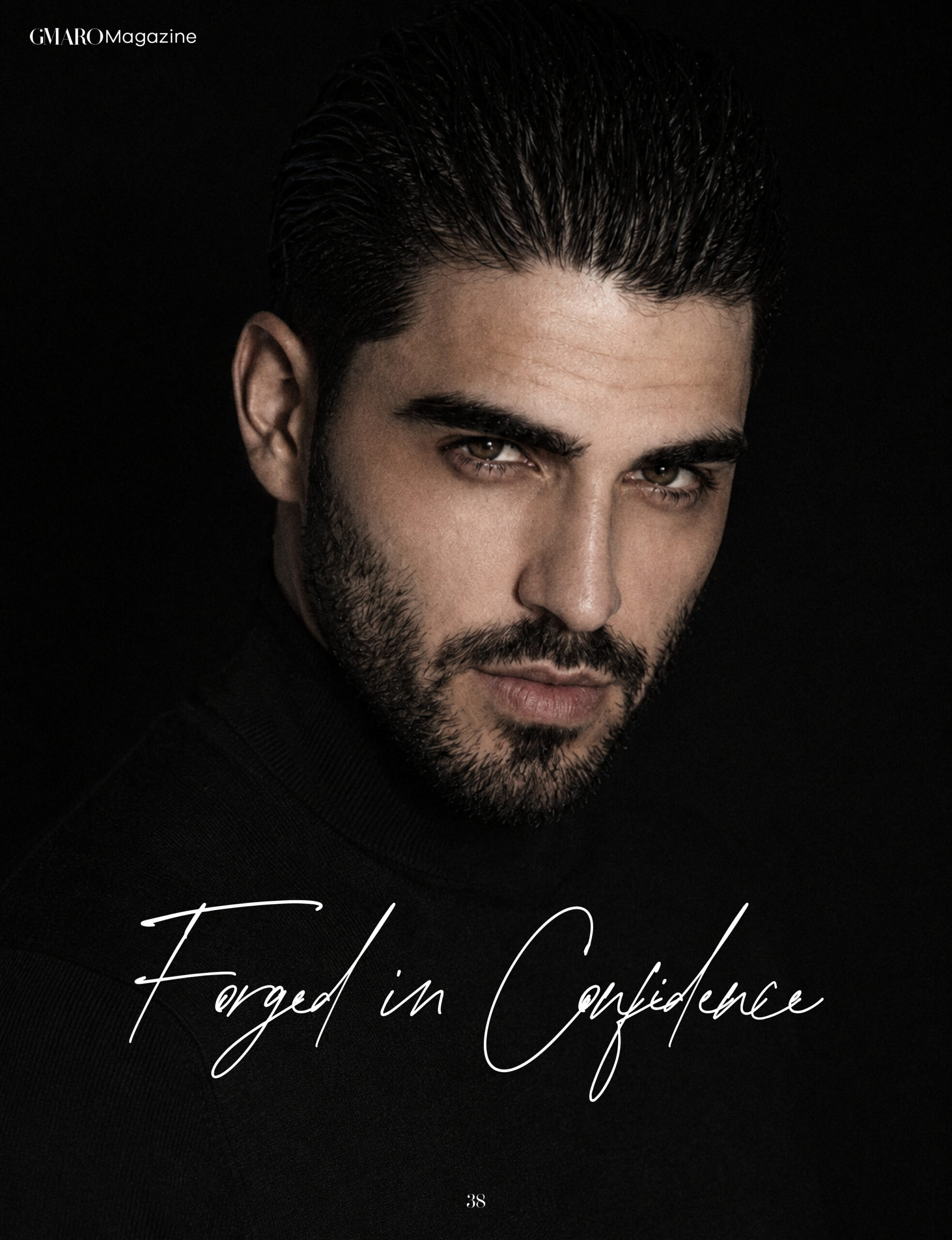 Firat Zan GMARO dark portrait Forged in Confidence