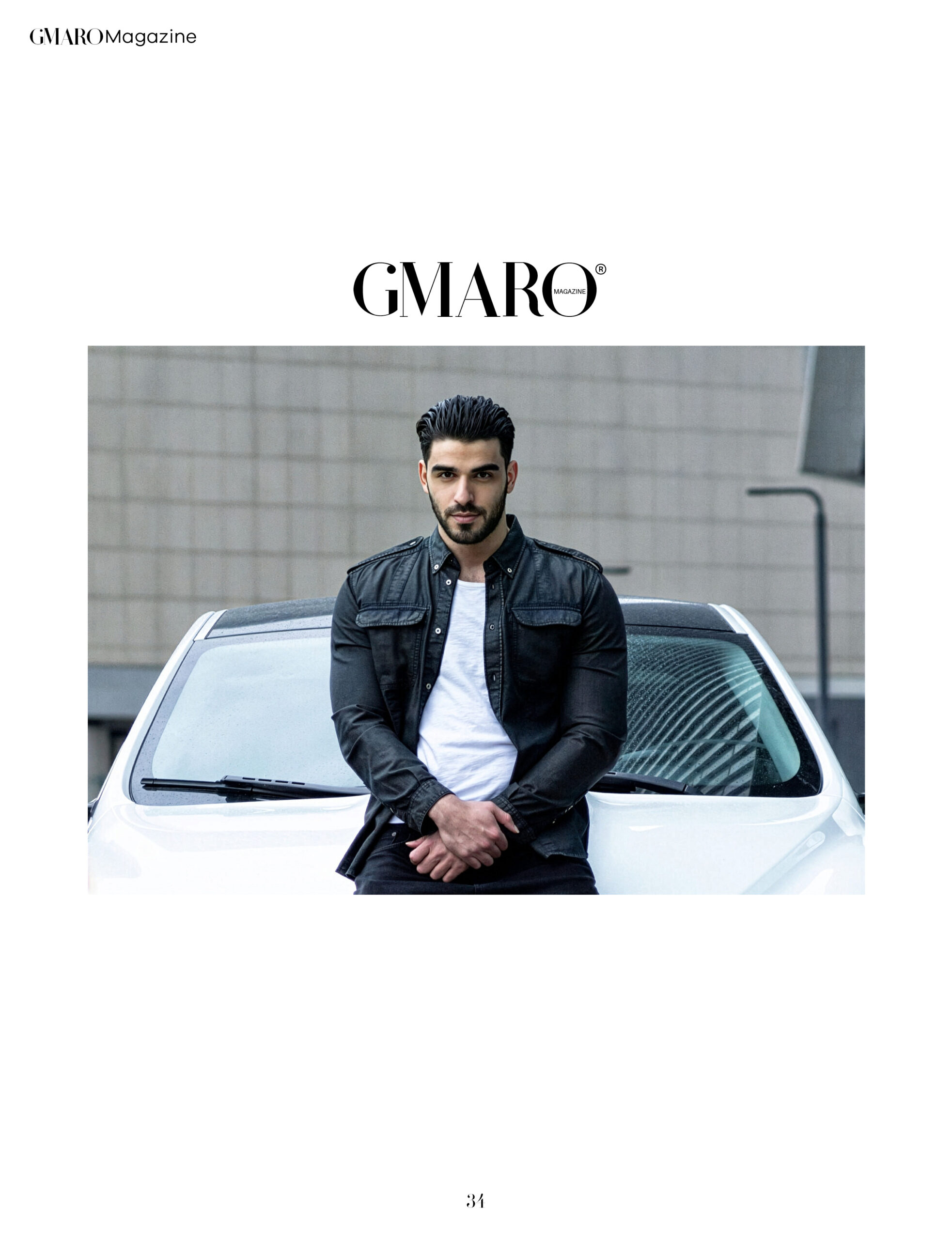 Firat Zan GMARO automotive editorial portrait