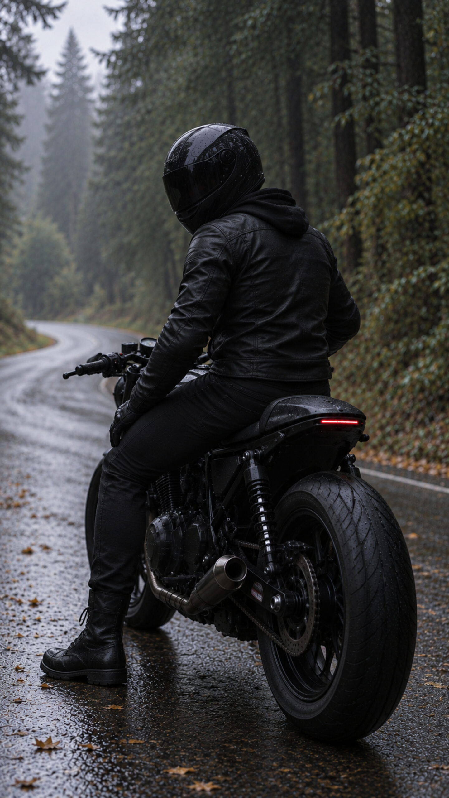Firat Zan cinematic motorcycle portrait visual story