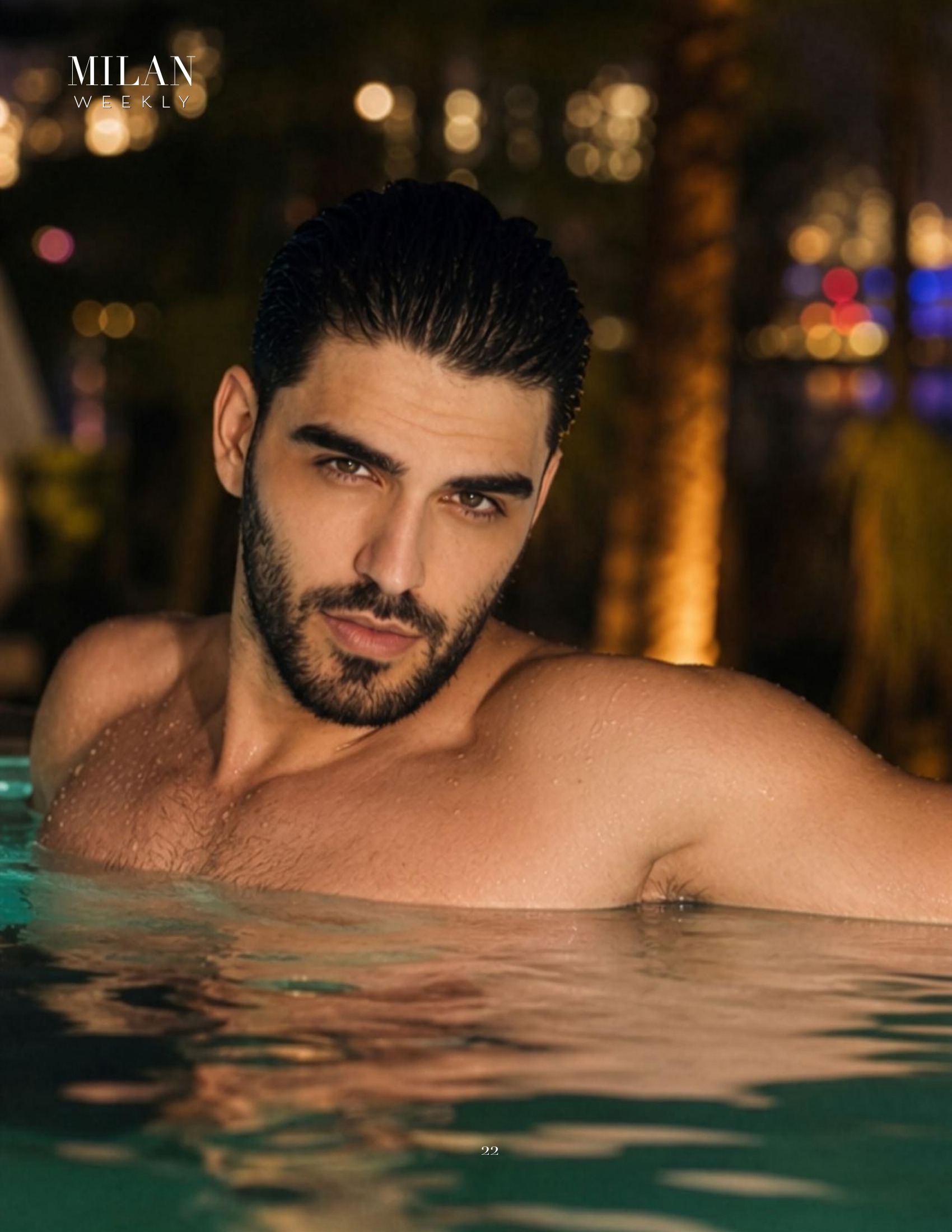 Firat Zan Milan Weekly published feature page 22