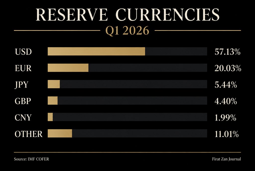 Reserve currency composition Q1 2026